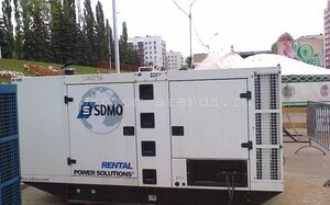 Дизельный генератор SDMO R135 на любой срок в аренду в Казани
