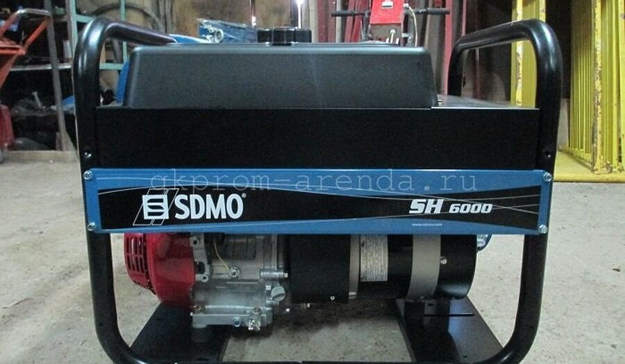 Прокат бензинового генератора SDMO SH 6000