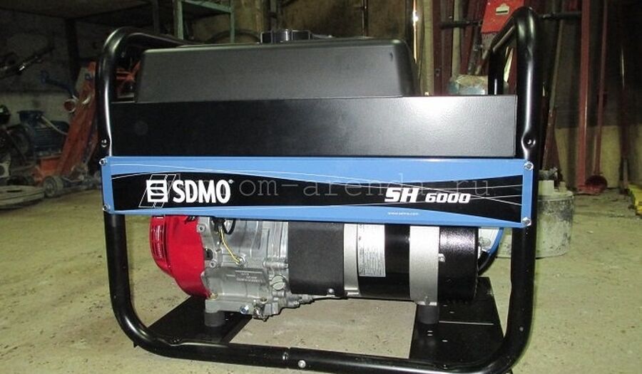 Прокат бензинового генератора SDMO SH 6000 от суток